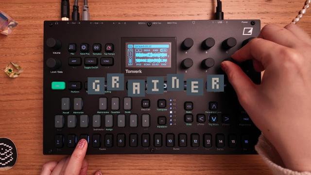 Explore Grainer, Tonverk's Granular Machine // OS Upgrade 1.1.0