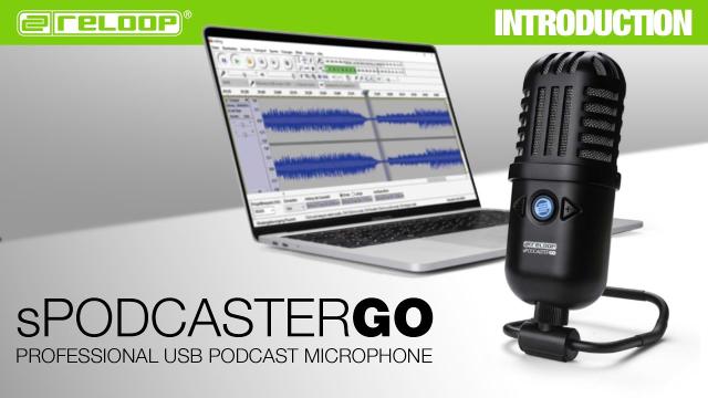 Reloop sPodcaster Go - Professional USB Podcast Microphone (Introduction)