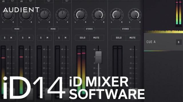 Audient iD14 (MK I) - iD Mixer Software Overview