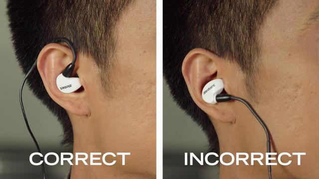 How to Wear Shure Earphones