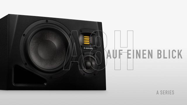 Der A8H auf einen Blick | ADAM Audio A-Serie