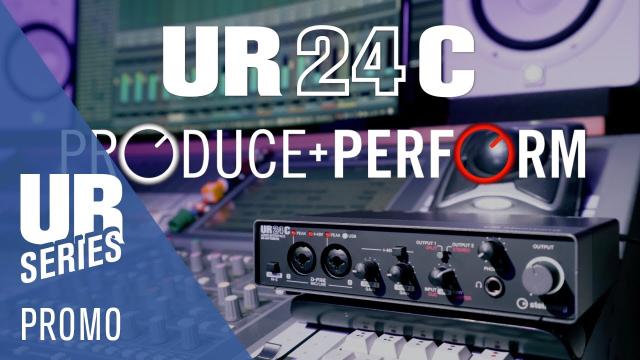 For Music Producers and DJs | UR24C USB 3.0 Audio Interface