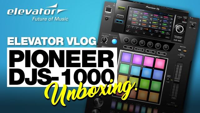 Pioneer DJS-1000 - Stand-alone DJ-Sampler - Unboxing (Elevator deutsch)