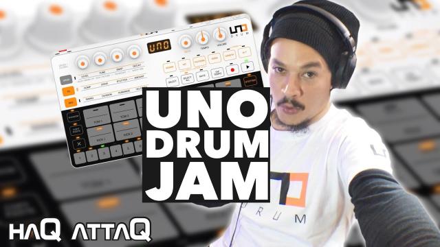 IK Multimedia UNO Drum First Impression Jam | haQ attaQ