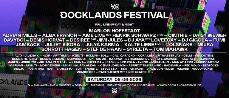 Docklands Festival 2026
