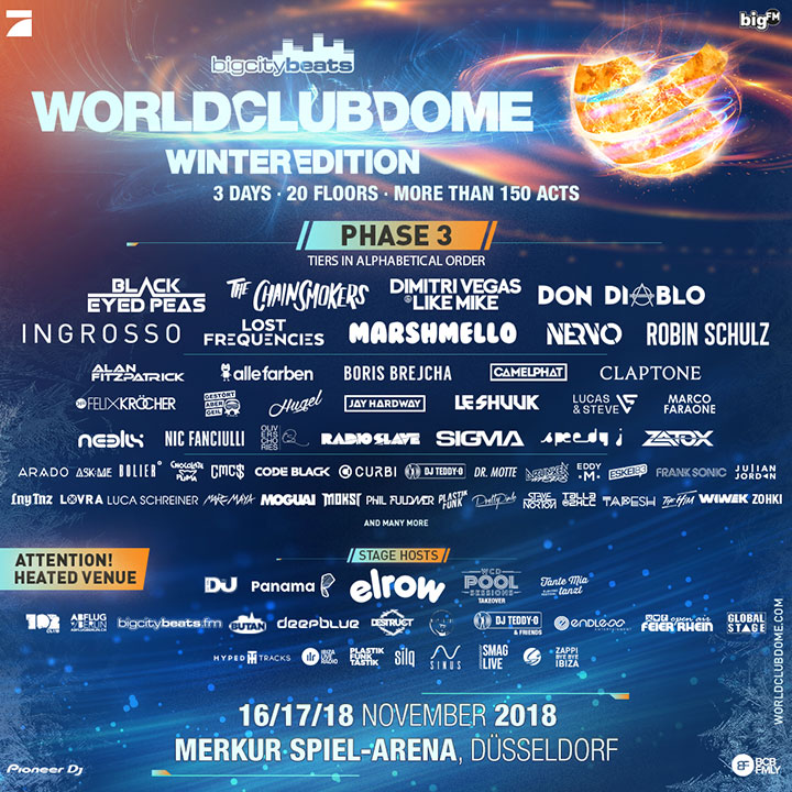 World Club Dome 2018 - Winter Edition