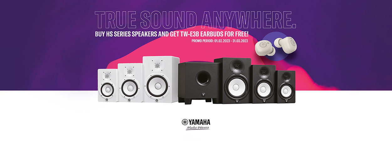 YAMAHA HS Speakers Promotion 2023