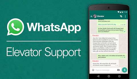Elevator WhatsApp Support